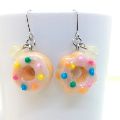 Donuts + Sprinkler _ Sweets Earrings