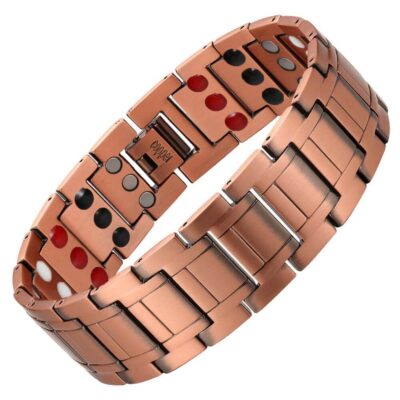 100% Copper Magnetic Bracelet Health 5 Element Band