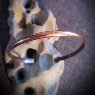 100% Copper Bracelet “Made To Size” Bangle Plain